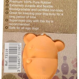 Alternative view of Simply Fido Rubb N Roll — Jouet à mâcher en caoutchouc orange